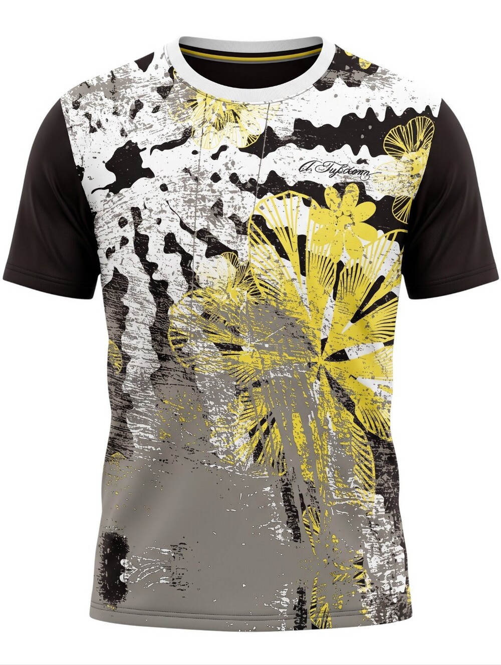 A. Tiziano graphic print t-shirt size 3X